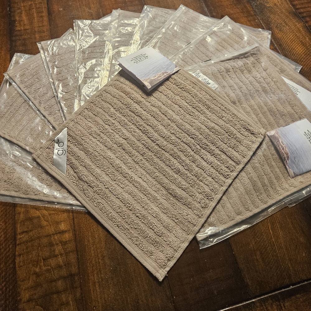 Wash Cloth. Organic Cotton Set Of 10 Or Custom Amount